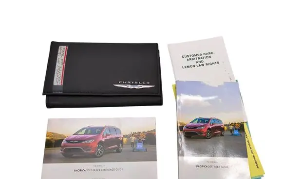 Chrysler Pacifica Owners service history hand book 