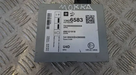Opel Mokka X Other control units/modules 13426583