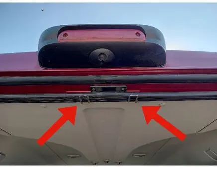 Citroen Jumper Loading door lock loop/hook striker 