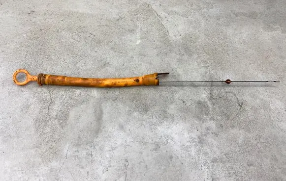 Oil level dip stick