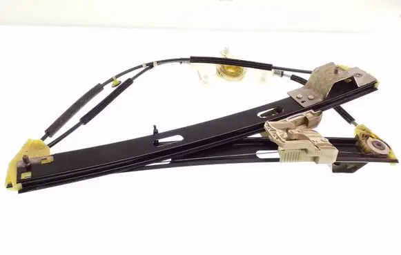 Front window lifting mechanism without motor