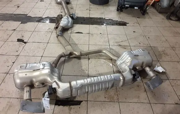 Audi A6 S6 C9 4L Muffler/silencer 4P0253609E