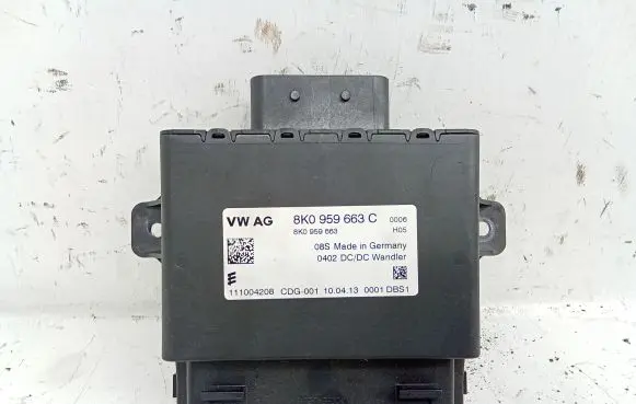 Audi A8 S8 D4 4H Voltage converter/converter module 8K0959663C