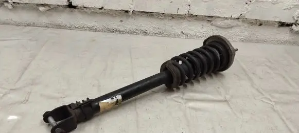 Front shock absorber with coil spring