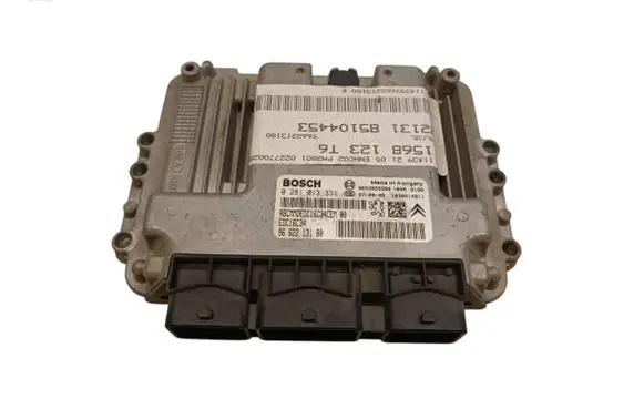 Peugeot 307 Engine control unit/module 0281013331 9662213180 9653958980