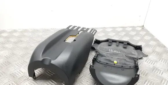 Steering wheel column trim