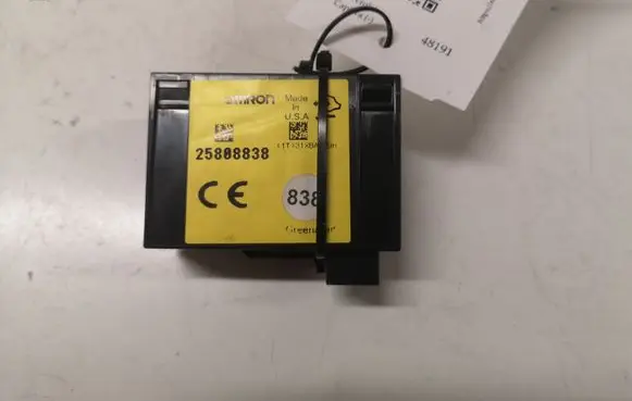 Chevrolet Captiva Keyless (KESSY) go control unit/module 25808838 31X6A279N