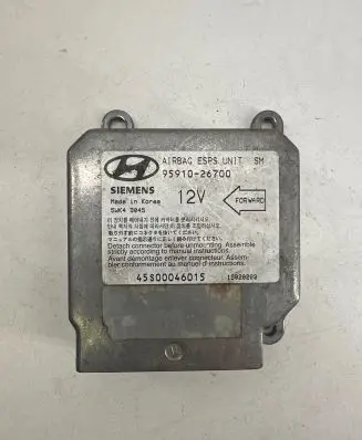 Hyundai Santa Fe Airbag control unit/module 9591026700 15020203 45S00046015