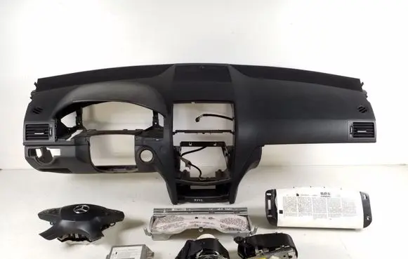 Mercedes-Benz C W204 Airbag set with panel 