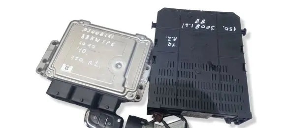 Peugeot 3008 I Engine ECU kit and lock set 9663193780 0261201505 966405908002