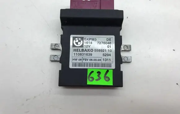 BMW 5 F10 F11 Fuel injection pump control unit/module 7276046 55892110 110831639