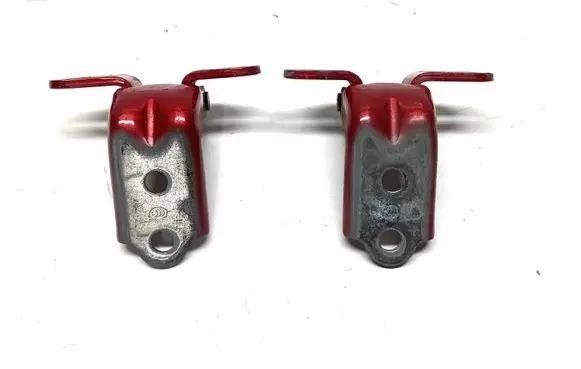 Front door hinge set