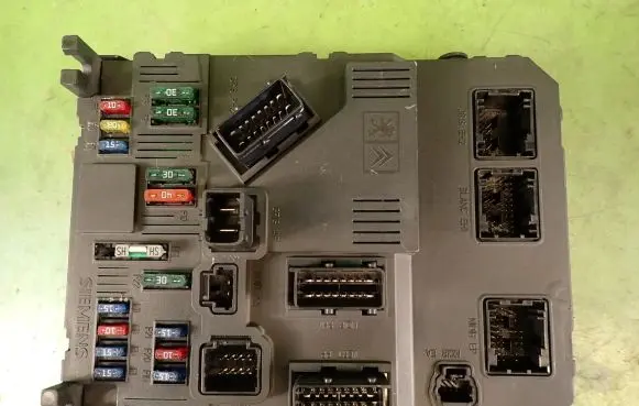 Peugeot 206 Fuse module
