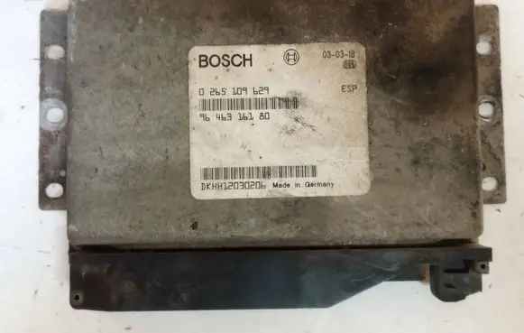 Peugeot 607 Engine control unit/module 0265109629 9646916180 DXHH12030206