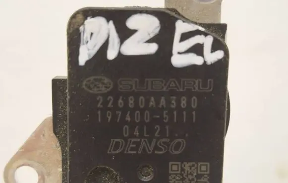 Subaru Outback Mass air flow meter 22680AA380 04L21