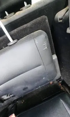 Mercedes-Benz E W212 Second row seats 