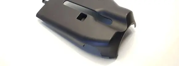Steering wheel column trim