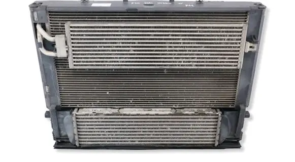 BMW 3 F30 F35 F31 Radiator set 8672105 7600535 7600531