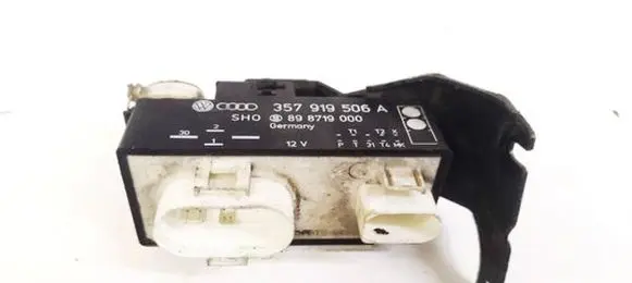 Coolant fan relay