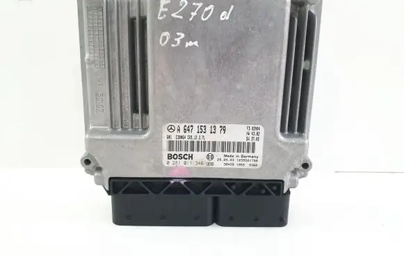 Mercedes-Benz E W211 Engine control unit/module A6471531379 0281011346