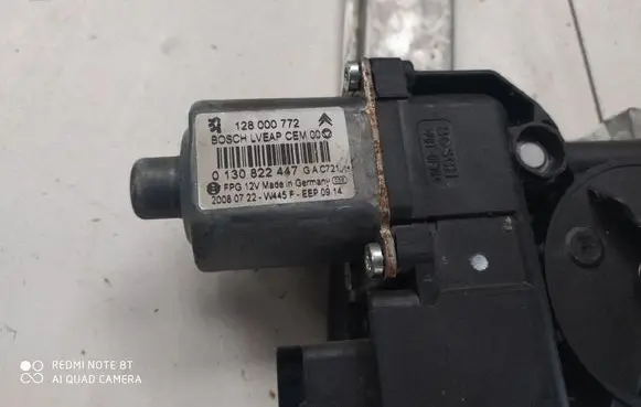 Citroen C6 Rear door window regulator with motor 128000772 0130822447 9657284780