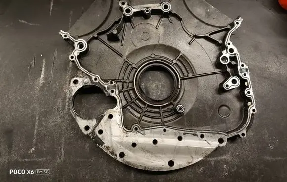 Volkswagen Touareg I Timing chain cover 059103173R