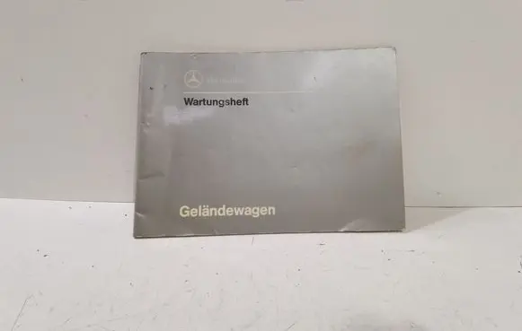 Mercedes-Benz G W461 W463 1st Gen Owners service history hand book 4635840895
