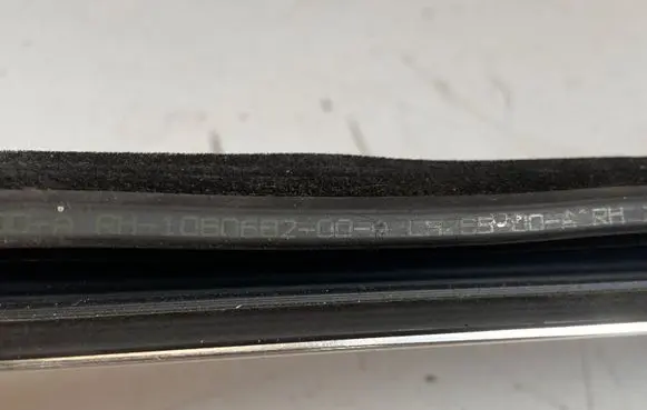 Tesla Model 3 Other front door trim element 108068200A 1080682-00-A 1080682