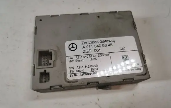 Mercedes-Benz E W211 Gateway control module A2115405645