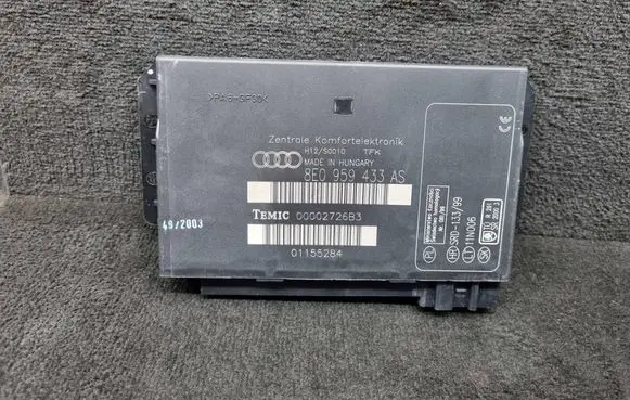 Audi A4 S4 B6 8E 8H Comfort/convenience module 8E0959433AS