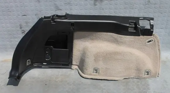 Front door card panel trim