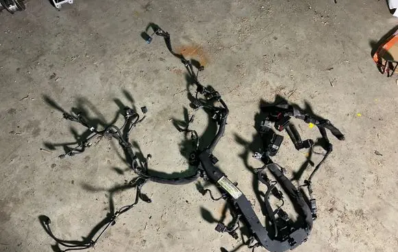 Mercedes-Benz C W204 Engine installation wiring loom A6510103017