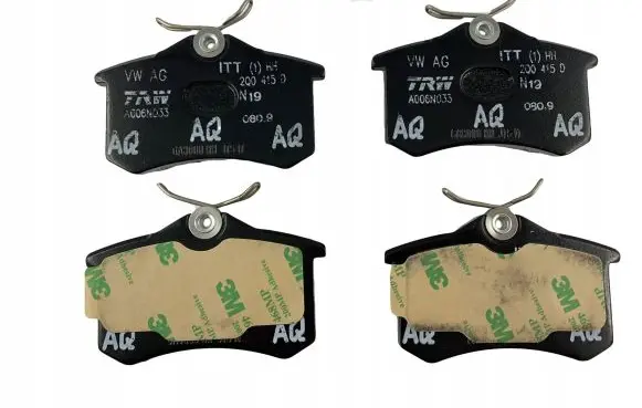 Audi A1 Brake pads (rear) 2Q0698451