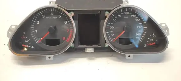 Audi A6 S6 C6 4F Speedometer (instrument cluster) 4F0920901B 4F0910900C 0065004