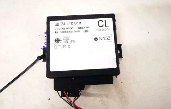 Opel Astra G Comfort/convenience module 24410018cl 24410018