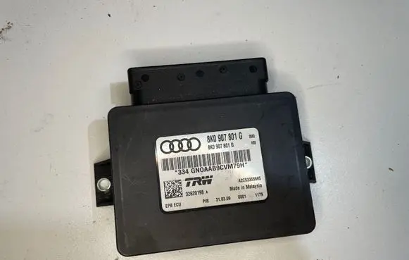 Audi A4 S4 B8 8K Hand brake control module 8K0907801G 32620198A A2C53355665