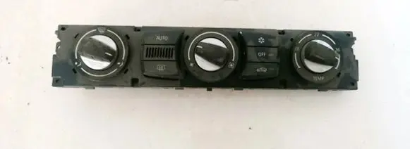 BMW 5 E60 E61 Climate control unit 6411917771201 64119177712-01