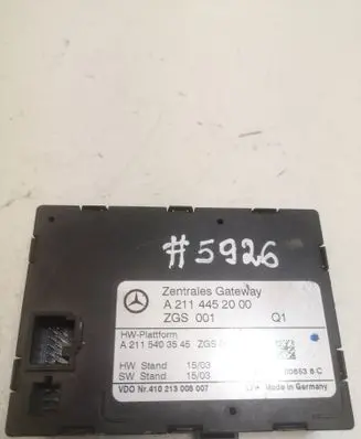 Mercedes-Benz CLS C219 Gateway control module A2114452000