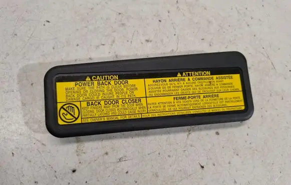 Lexus RX III Other rear door trim element 6478548010