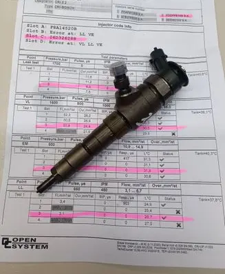 Peugeot 508 Fuel injector 0445110566 CRL22 2242025
