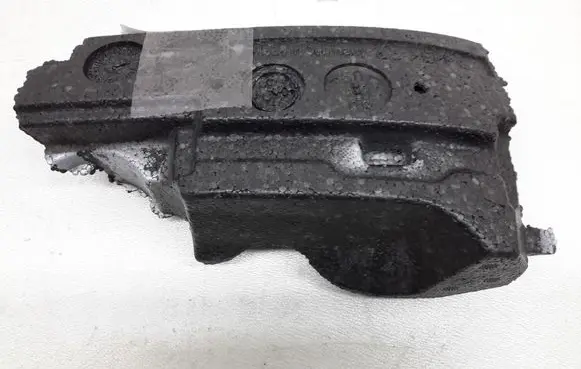 Mercedes-Benz S W220 Front bumper foam support bar A2208850237