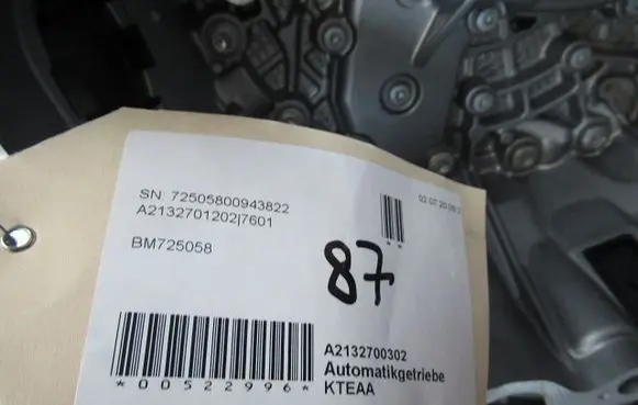 Mercedes-Benz X-class W470 Automatic gearbox 72505800943822KG