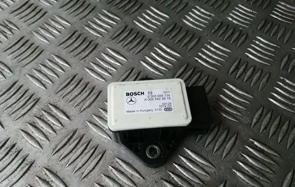 Mercedes-Benz E W212 ESP acceleration yaw rate sensor 0265005735 A0055422618