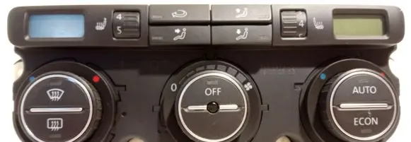Volkswagen Golf Plus Climate control unit