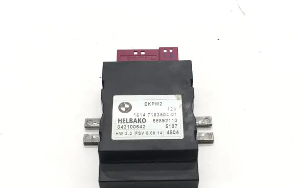 BMW 5 E60 E61 Injection control unit/module 7163504 55892110