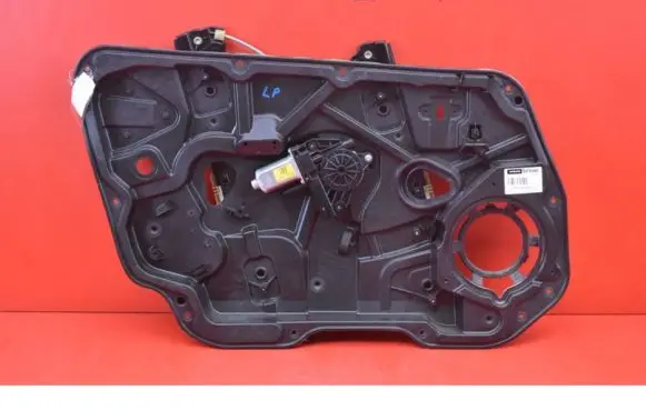 Front door window regulator with motor