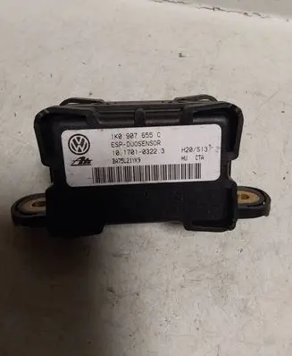 Volkswagen Jetta V ESP acceleration yaw rate sensor 1K0907655C BA75L21KK9 10170103223
