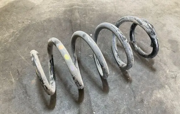 Front coil spring
