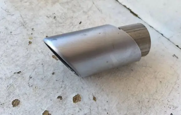 BMW X5 F15 Muffler ending 