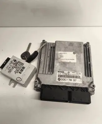 BMW 3 E46 Engine ECU kit and lock set 7789327 0281018585 DD577793